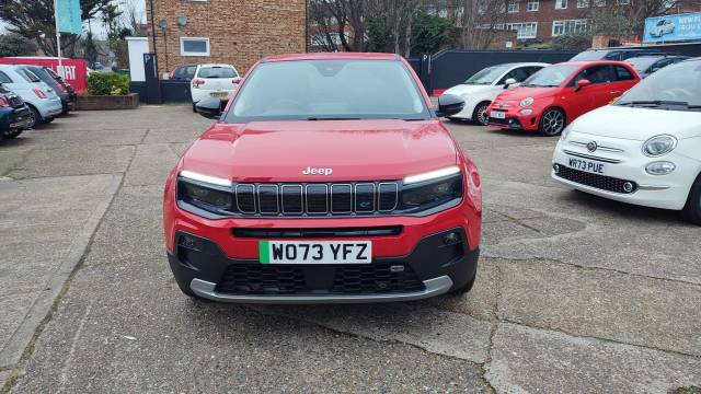 Jeep Avenger 54kWh Summit Auto 5dr SUV Electric Red