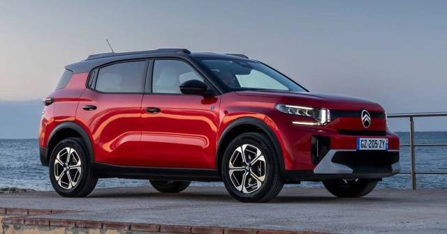 Citroen C3 Aircross 1.2 PureTech MHEV MAX e-DSC Euro 6 (s/s) 5dr SUV Hybrid Elixir Red with Black Roof