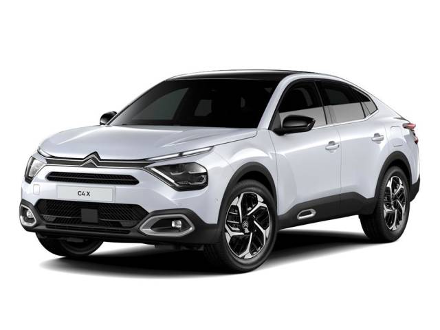 Citroen C4 X 1.2 PureTech MHEV MAX e-DSC Euro 6 (s/s) 4dr SUV Hybrid Okenite White with Perla Nera Black Roof