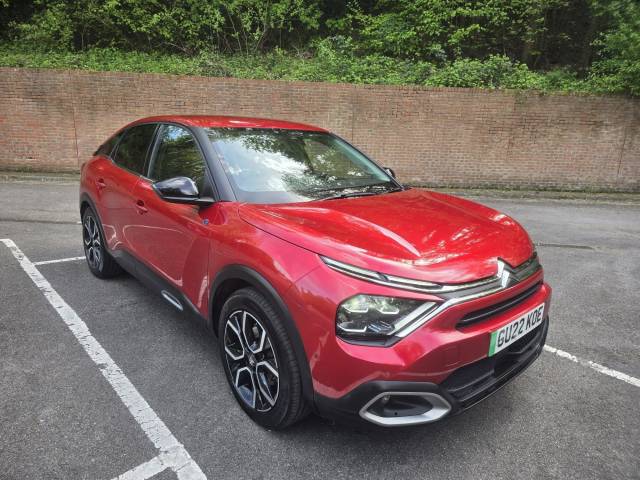 Citroen e-C4 50kWh Shine Plus Auto 5dr (7.4kW Charger) Hatchback Electric Red