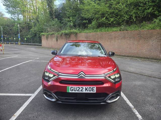 2022 Citroen e-C4 50kWh Shine Plus Auto 5dr (7.4kW Charger)