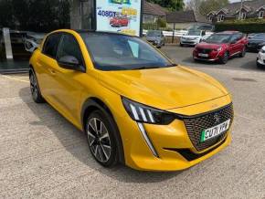 PEUGEOT E-208 2021 (71) at Wilmoths Ashford