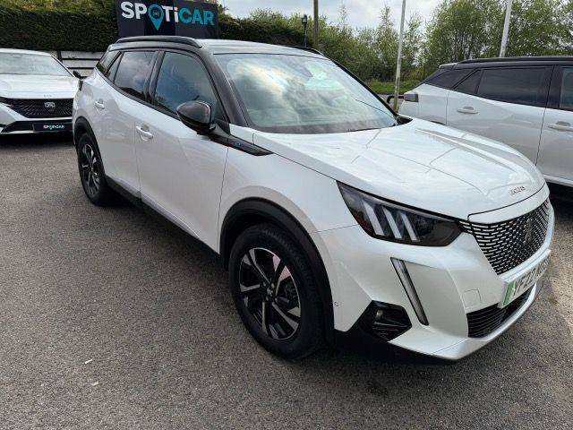 Peugeot e-2008 0.0 100kW GT 50kWh 5dr Auto Hatchback Electric WHITE
