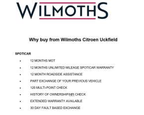 CITROEN BERLINGO 2019 (19) at Wilmoths Ashford