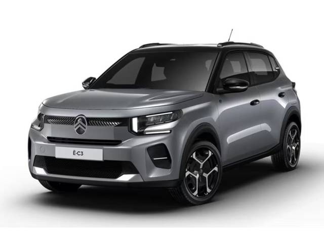 Citroen e-C3 44kWh PLUS (7.4kW Charger) Auto 5dr Hatchback Electric Mercury Grey with Black Roof