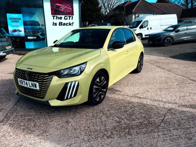 Peugeot 208 1.2 PureTech 100 Allure 5dr Hatchback Petrol YELLOW