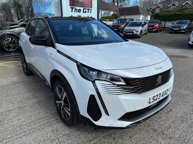Peugeot 3008 1.2 PureTech GT 5dr EAT8 Hatchback Petrol WHITE