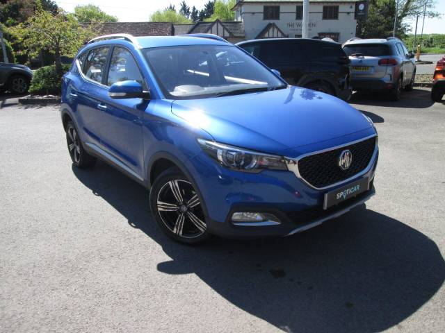 MG MG ZS 1.5 VTi-TECH Exclusive Euro 6 (s/s) 5dr SUV Petrol Blue