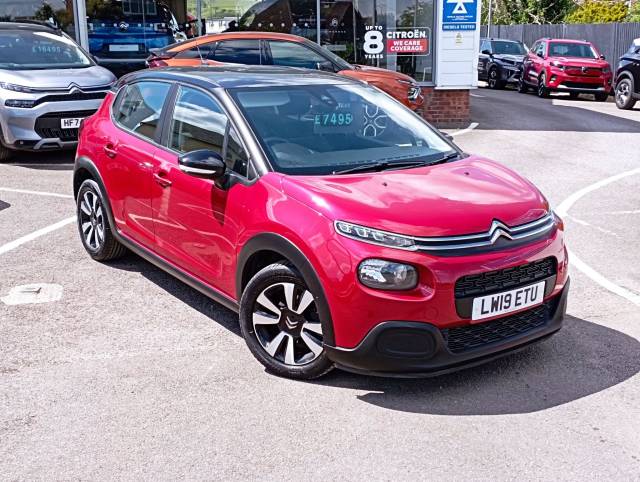 Citroen C3 1.2 PureTech Feel Euro 6 (s/s) 5dr Hatchback Petrol Red