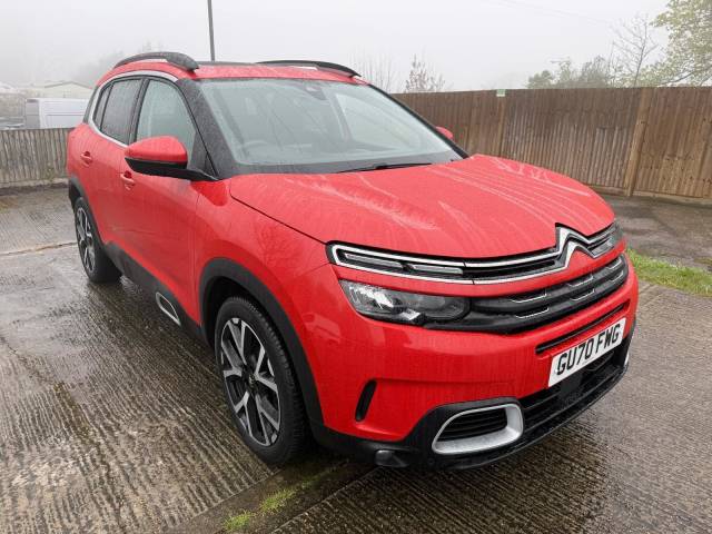 Citroen C5 Aircross 1.2 PureTech Flair Plus EAT8 Euro 6 (s/s) 5dr SUV Petrol Red