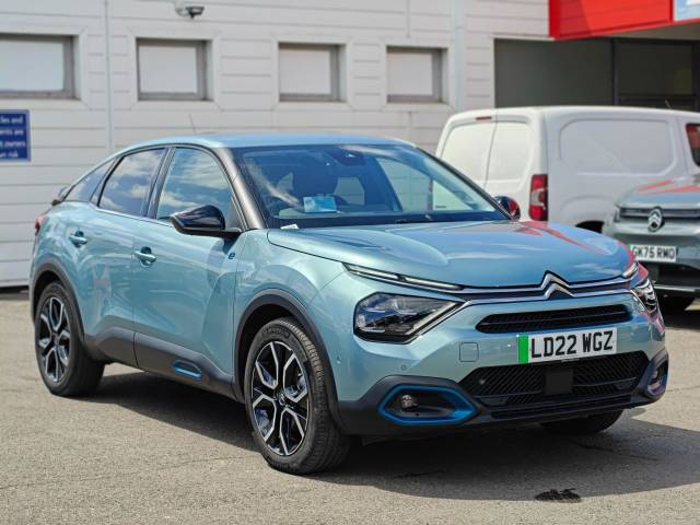 Citroen e-C4 50kWh Shine Plus Auto 5dr (7.4kW Charger) Hatchback Electric Blue