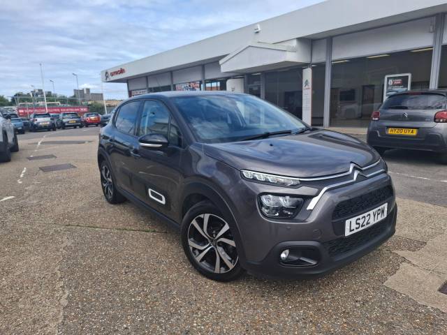 Citroen C3 1.2 PureTech Shine Plus Euro 6 (s/s) 5dr Hatchback Petrol Platinum Grey