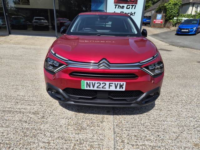 2022 Citroen e-C4 50kWh Shine Plus Auto 5dr (7.4kW Charger)