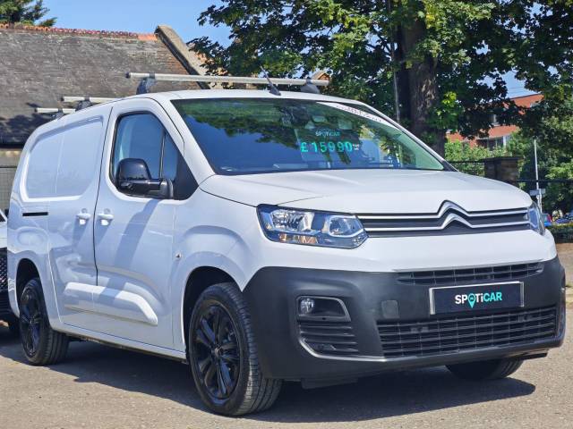 Citroen Berlingo 1.5 BlueHDi 950 Driver Edition XL Panel Van 6dr Diesel Manual LWB Euro 6 (s/s) (100 ps) Panel Van Diesel Polar White
