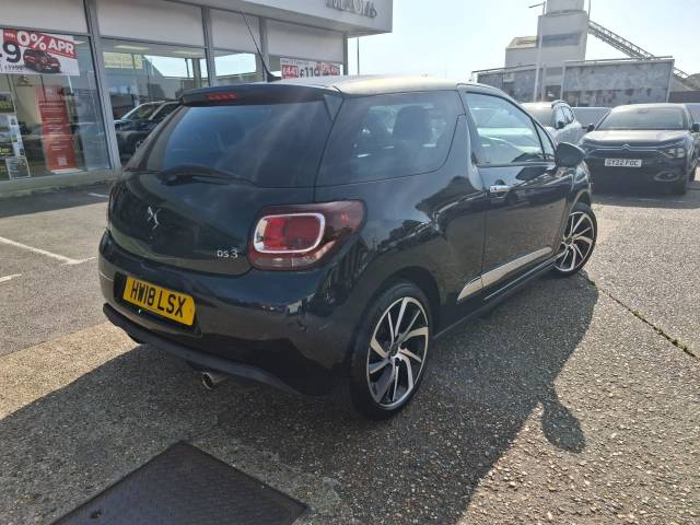 2018 DS AUTOMOBILES DS 3 1.2 PureTech Black Lezard Euro 6 (s/s) 3dr
