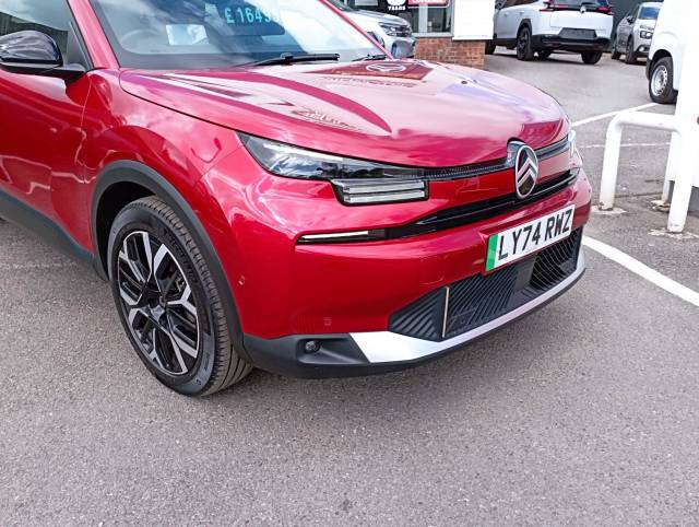 2025 Citroen e-C4 Extended Range 54kWh MAX Auto 5dr (7.4kW Charger)