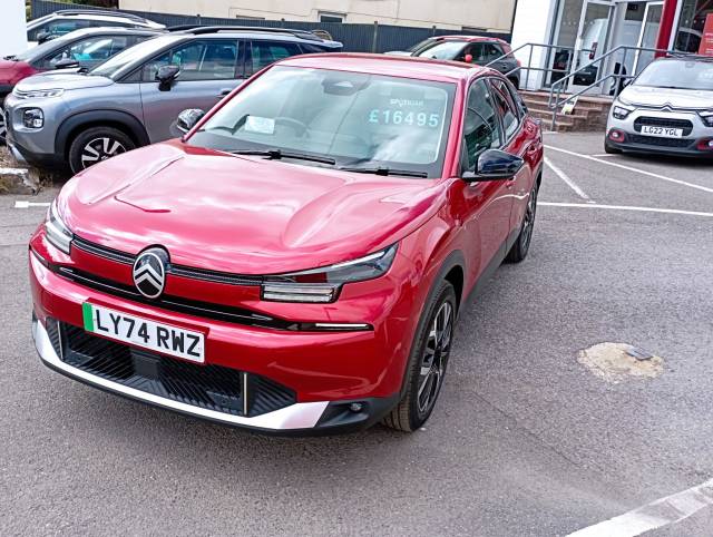 2025 Citroen e-C4 Extended Range 54kWh MAX Auto 5dr (7.4kW Charger)