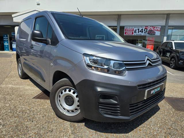 Citroen Berlingo 1.5 BlueHDi 1000 Enterprise Edition M SWB Euro 6 (s/s) 5dr Panel Van Diesel CUMLUS GREY