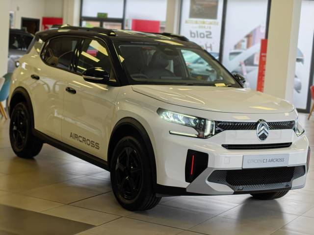 Citroen C3 Aircross 1.2 Hybrid COLLECTION e-DSC Euro 6 (s/s) 5dr SUV Hybrid Polar White with Black Roof