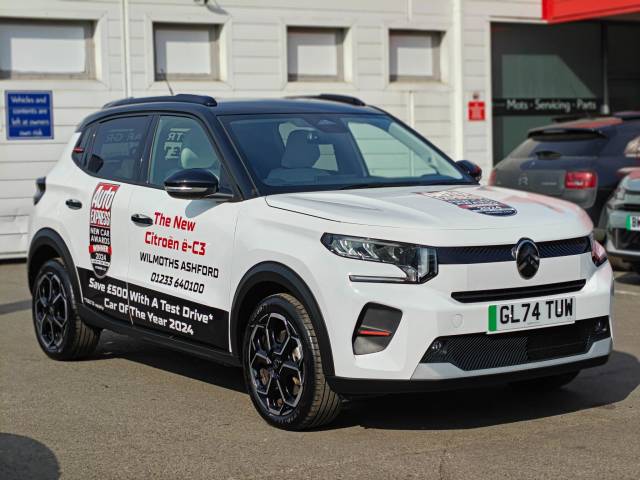 Citroen e-C3 Standard Range 44kWh MAX Auto 5dr (11kW Charger) Hatchback Electric White