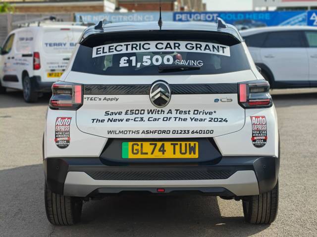 2024 Citroen e-C3 Standard Range 44kWh MAX Auto 5dr (11kW Charger)