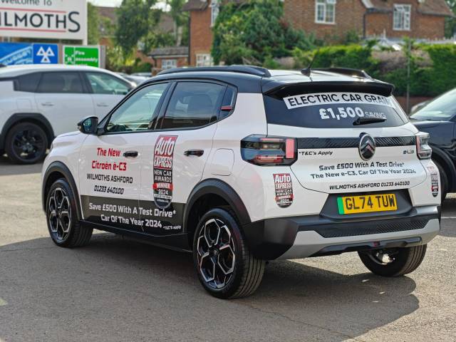 2024 Citroen e-C3 Standard Range 44kWh MAX Auto 5dr (11kW Charger)