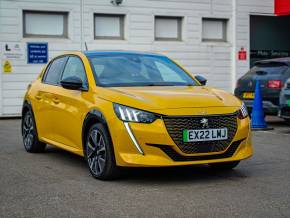 PEUGEOT E 208 at Wilmoths Ashford