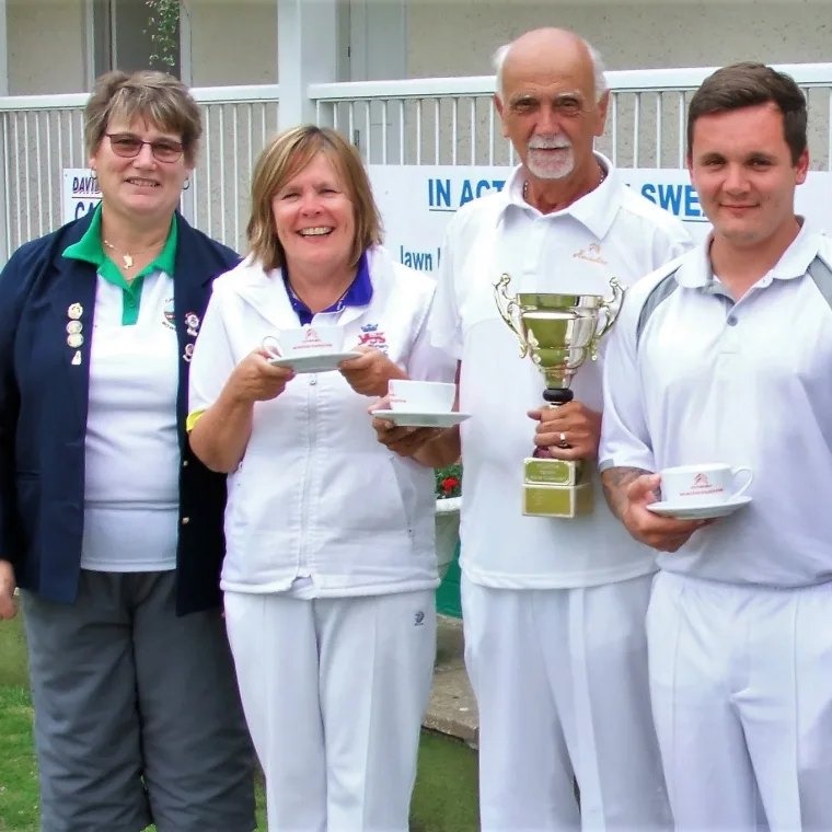 Wilmoths Open Triples Competition at Cheriton Bowls Club