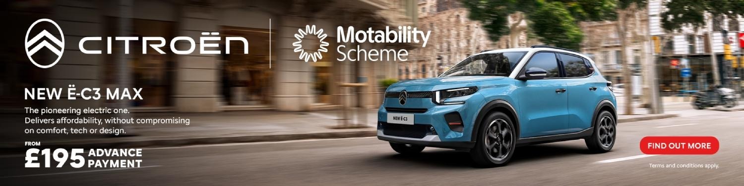 E-C3 Max Banner Motability