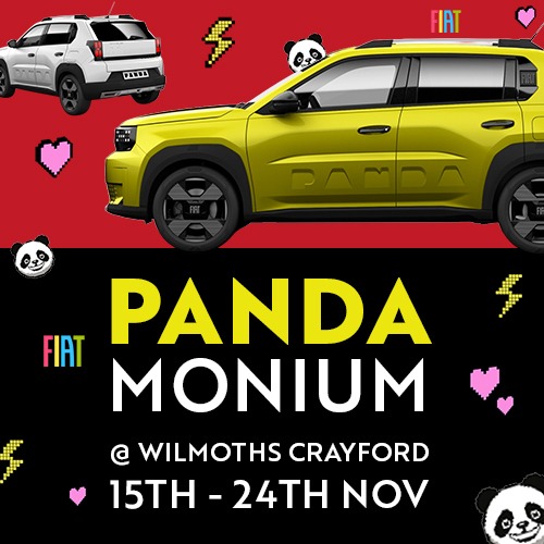 PANDAmodium at Wilmoths Fiat Crayford – 15th to 24th November